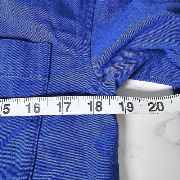 Madewell Mini Shirt Dress in (Re)generative Chino Button-Up Blue Women Small NWT - Picture 15 of 16